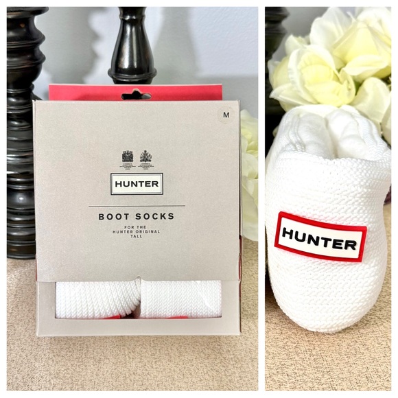 NWT Hunter Original Tall Knit Boot Socks